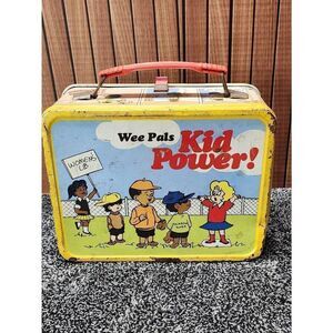 Vintage 1973 Wee Pals Lunch Box RETRO COLLECTIBLE  #A83